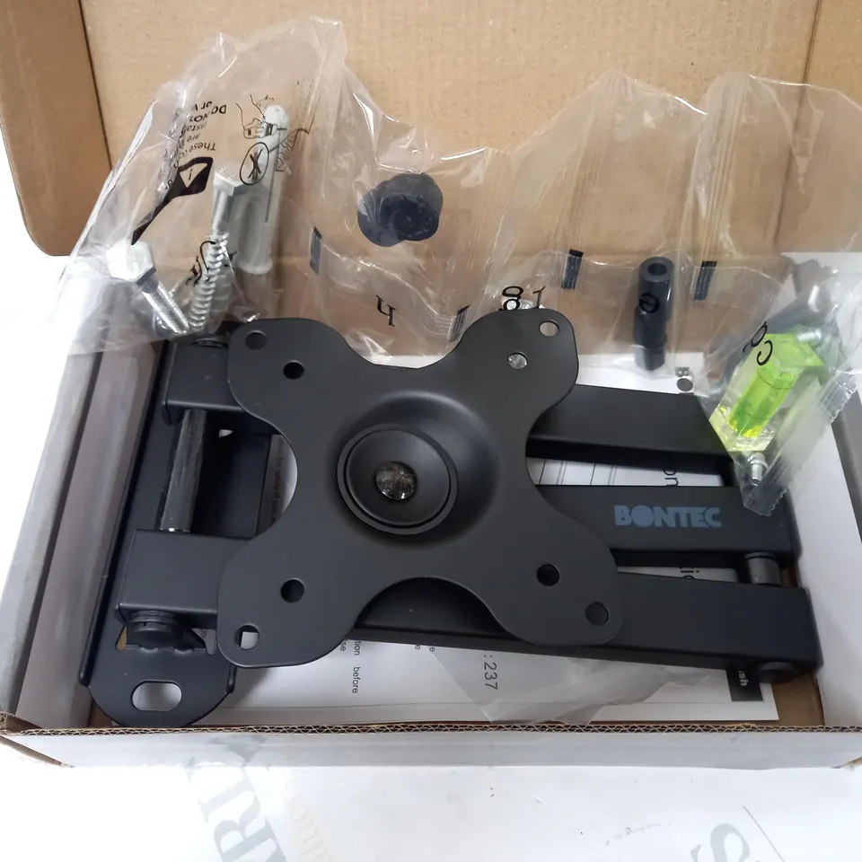 BOXED BONTEC FULL-MOTION TV & MONITOR WALL MOUNT