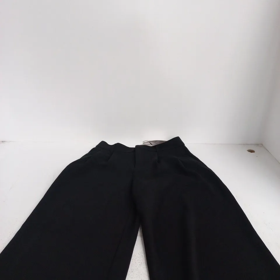 STRADIVARIUS SOFT PANT – BLACK, UK 10 (EU 38)