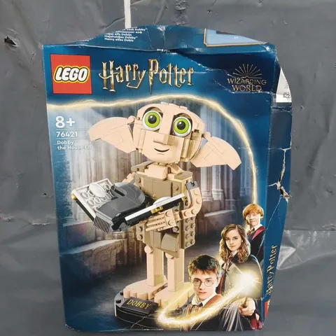 BOXED LEGO HARRY POTTER DOBBY THE HOUSE ELF 76421