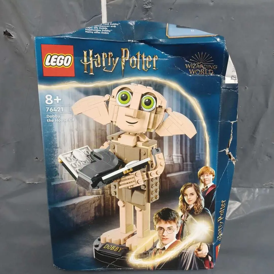 BOXED LEGO HARRY POTTER DOBBY THE HOUSE ELF 76421