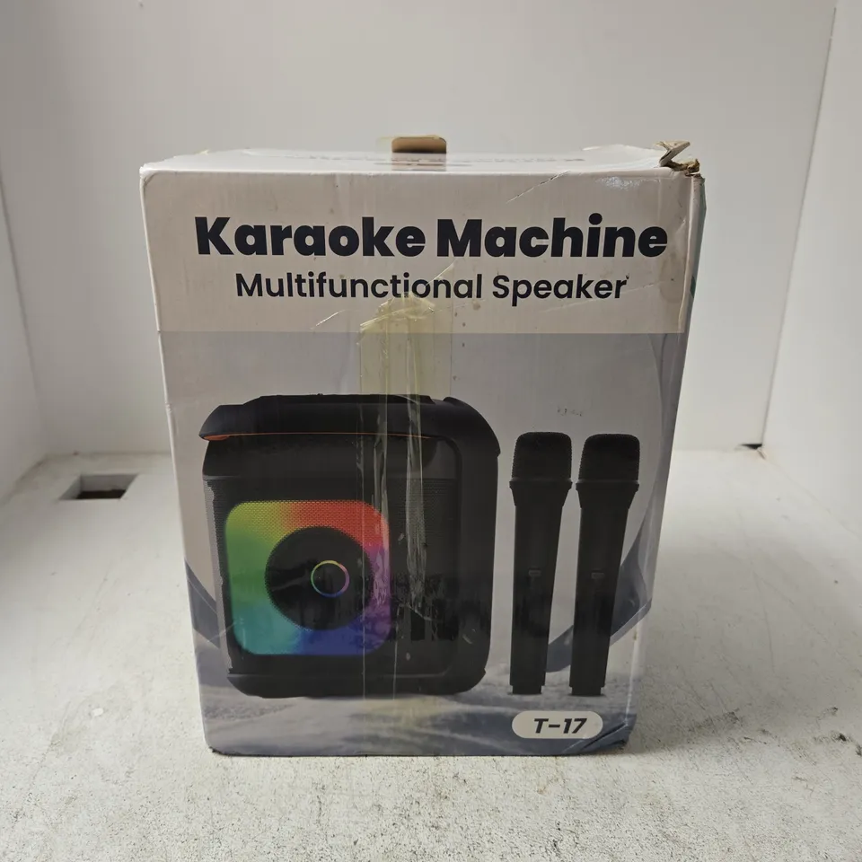KARAOKE MACHINE MULTIFUNCTIONAL SPEAKER