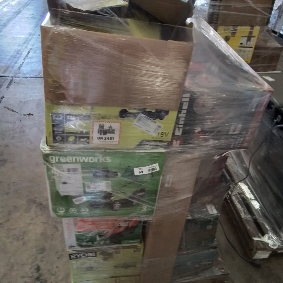 PALLET OF APPROXIMATELY 28 UNPROCESSED RAW RETURN HOUSEHOLD AND ELECTRICAL GOODS TO INCLUDE;