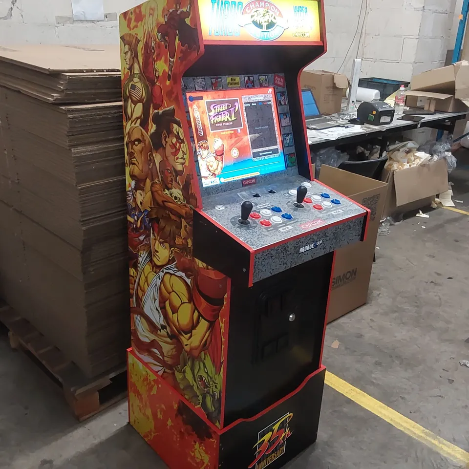 ARCADE1UP CAPCOM TURBO STREET FIGHTER 14-IN-1 WIFI LEGACY ARCADE MACHINE