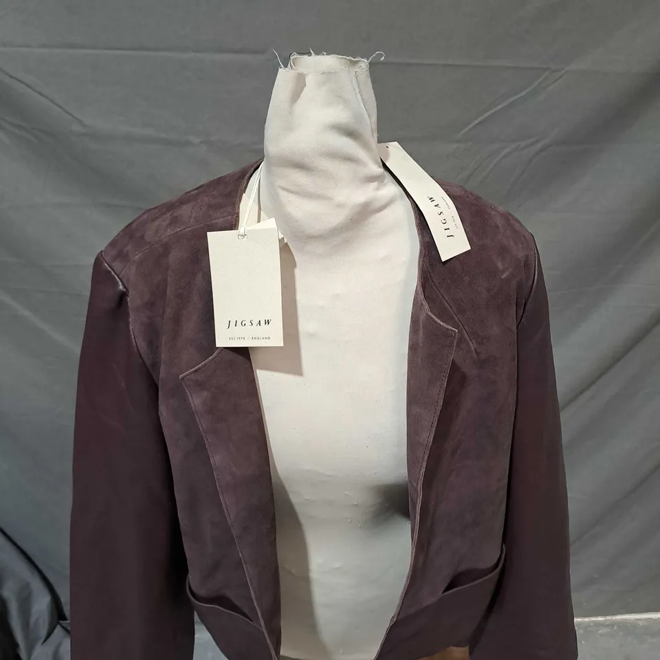 JIGSAWS NAKOA LEATHER MIX JACKET SIZE 12