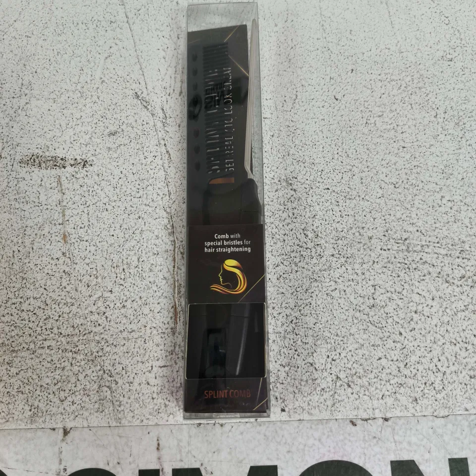 AMORY LONDON SPLINT COMB – HAIR STRAIGHTENING COMB, BOXED