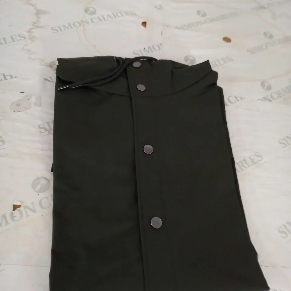 RAINS LONG JACKET SIZE L