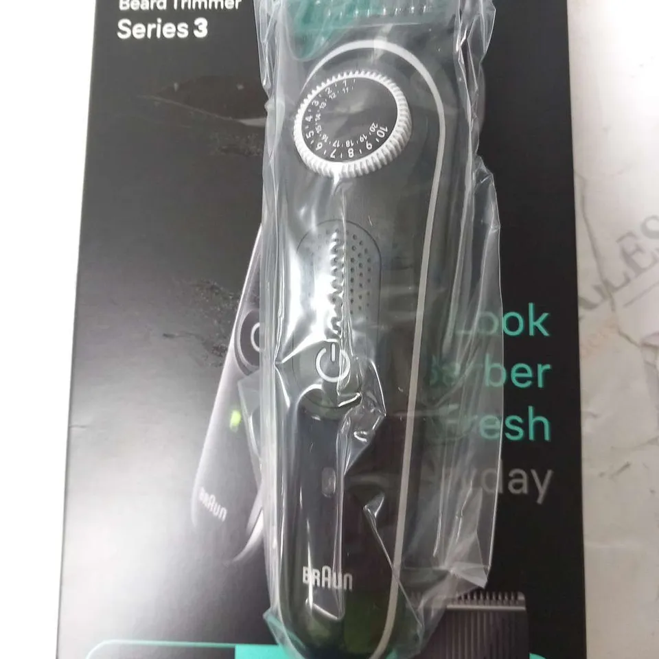 BOXED BRAUN BEARD TRIMMER SERIES 3 