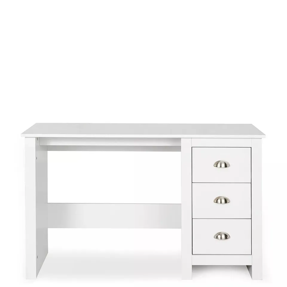 ATLANTA STUDY DESK WHITE - COLLECTION ONLY 