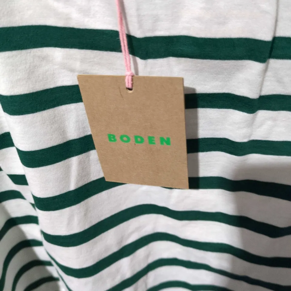 BODEN BRETON STRIPE LONG-SLEEVE TOP – UK 12 (US 8, DE 38, FR 40)