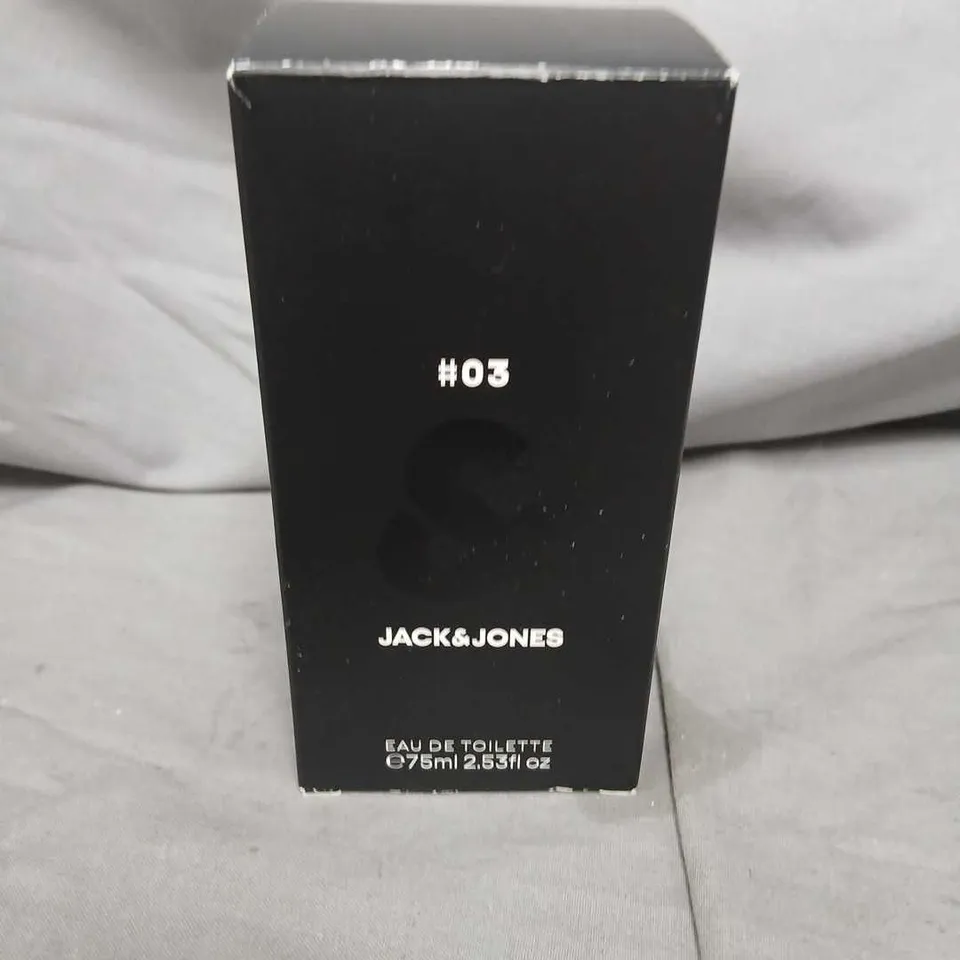 BOXED JACK AND JONES EAU DE TOILETTE 75ML