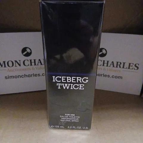 BOXED AND SEALED ICEBERG TWICE EAU DE TOILETTE 125ML