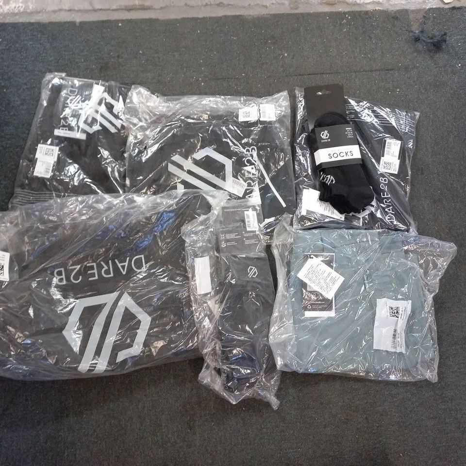 APPROXIMATELY 10 ITEMS OF ASSORTED BRAND NEW DARE2B CLOTHING