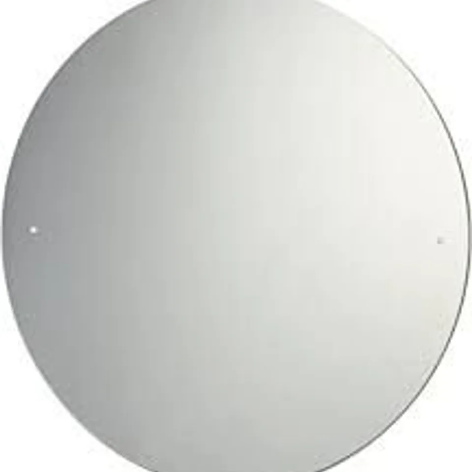 BOXED WALL MOUNTED LIGHTWEIGHT ROUND MIRROR - 45CM