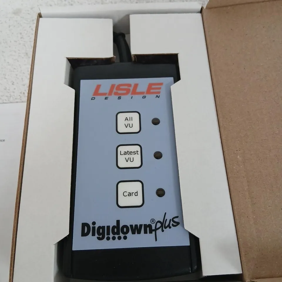 LISLE DESIGN DIGIDOWNPLUS DIGITAL TACHOGRAPH DOWNLOAD DEVICE
