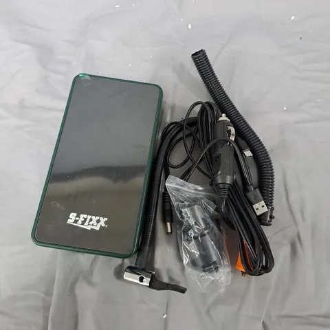 S-FIXX 2-IN-1 COMPRESSOR & AIR PUMP (CAR TIRE INFLATOR)
