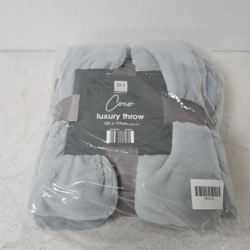 BAGGED DI COUNTRY CLUB COC LUXURY THROW 127X177CM 