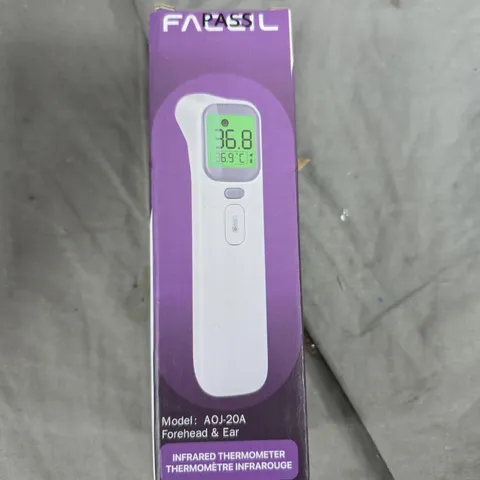 INFRARED THERMOMETER FOREHEAD & EAR, MODEL AOJ-20A (BOXED)