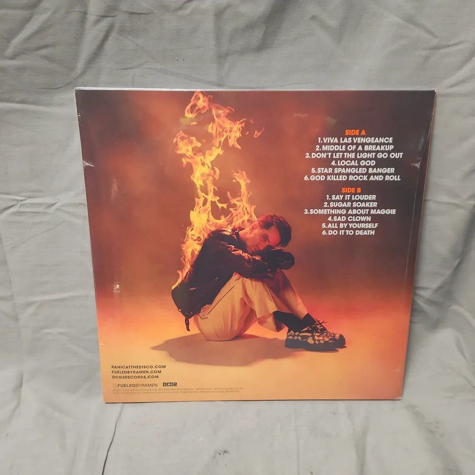 SEALED PANIC! AT THE DISCO - VIVA LAS VENGEANCE (VINYL LP)