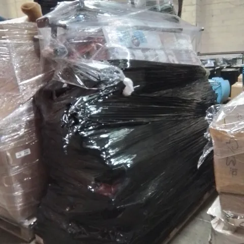 PALLET OF ASSORTED HOUSEHOLD GOODS AND PRODUCTS TO INCLUDE;HEATED DRYING RACK,EXERCISE BIKE,TOASTER 