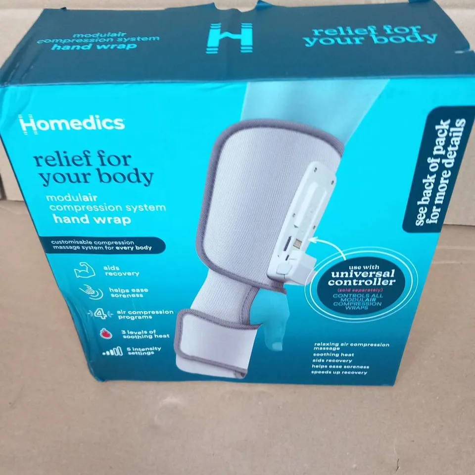 BOXED HOMEDICS MODULAR COMPRESSION HAND WRAP