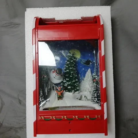 LIGHT UP LETTERS TO SANTA MUSICAL SCENE 