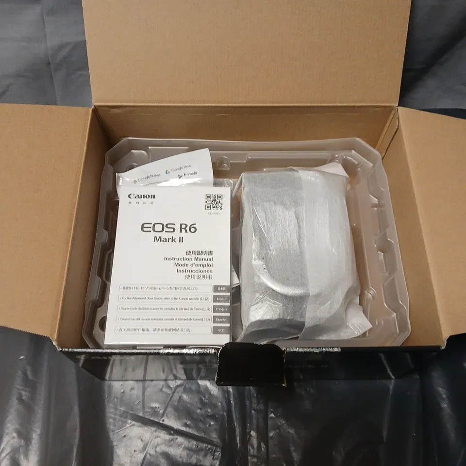 CANON EOS R6 MARK II DIGITAL CAMERA – BOXED