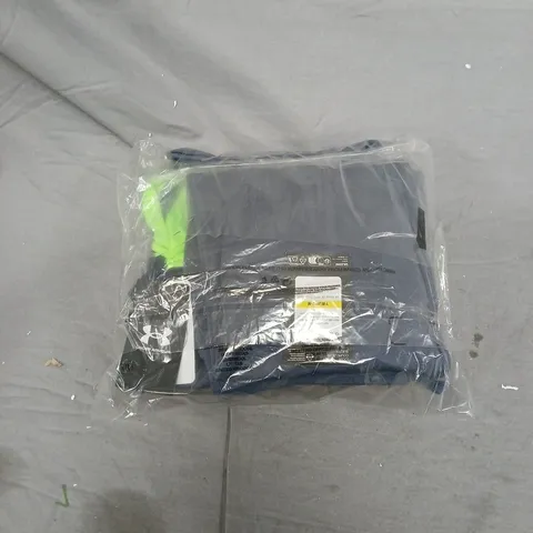 UNDER ARMOUR BOYS' TRAINING RIVAL COLOURBLOCK TRACKSUIT – NAVY/NEON GREEN, SIZE M 