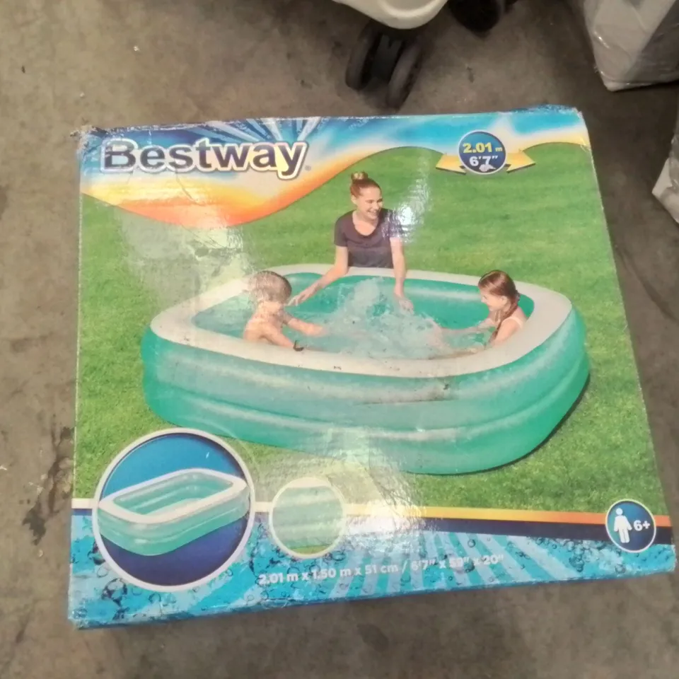 BOXED BESTWAY INFLATABLE POOL