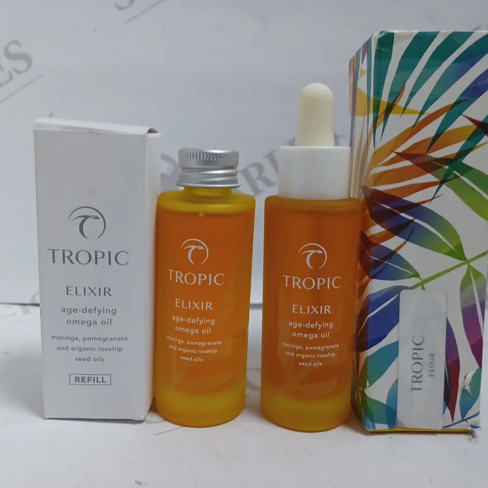 TROPIC ELIXIR AGE DEFYING OMEGA OIL - 2X30ML
