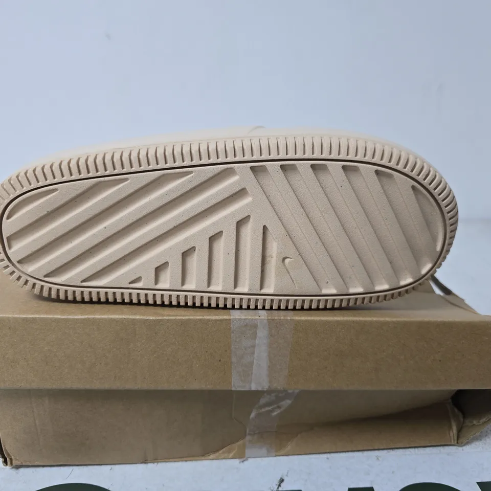 NIKE CALM FLIP FLOP – WOMEN’S BEIGE SANDALS, UK 3.5