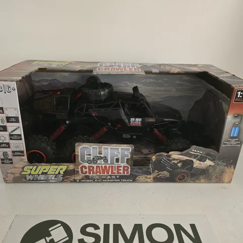 CLIFF CRAWLER 6-WHEEL RC MONSTER TRUCK – 1:10 SCALE (BOXED)