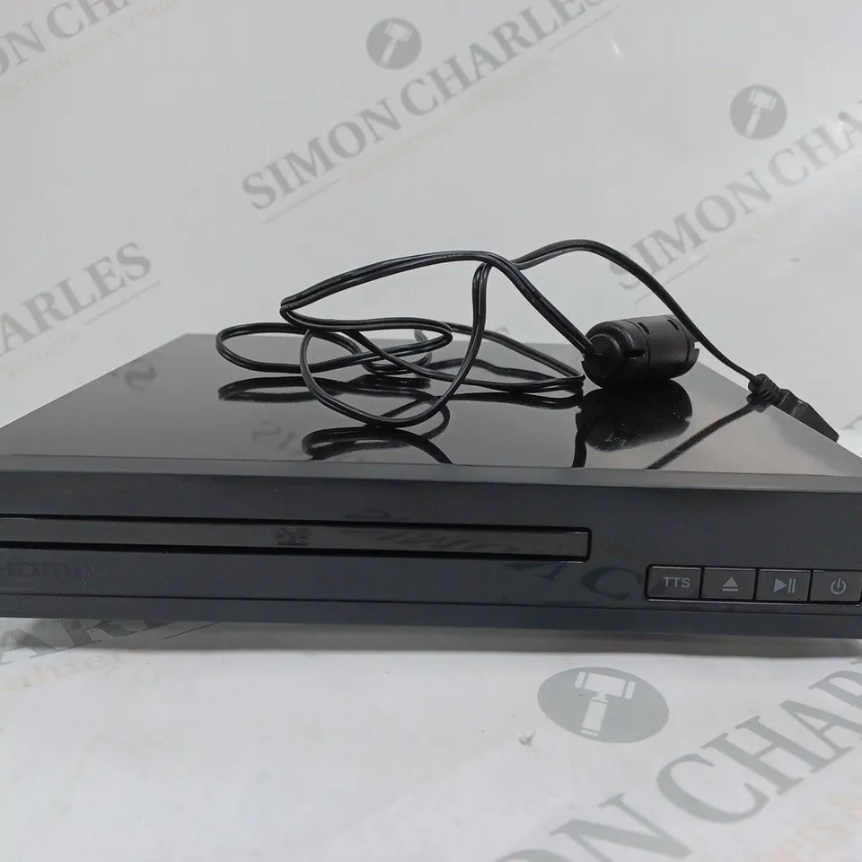 BOXED HDMI DVD PLAYER WITH REMOTE IN BLACK