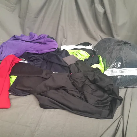 LARGE BOX OF ASSORTED ERREA CLOTHING ITEMS IN VARIOUS SIZES AND COLOURS