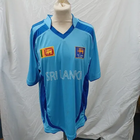 SRI LANKA BLUE TSHIRT SIZE L