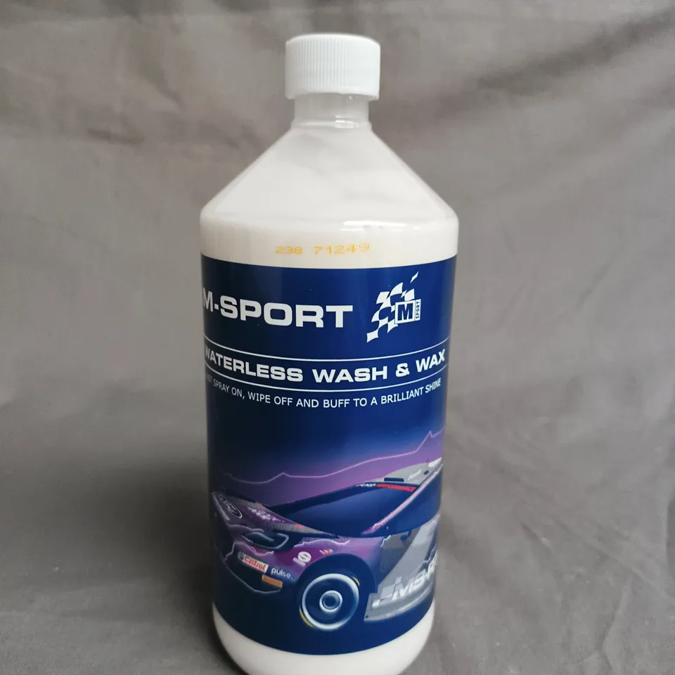 MSPORT WATERLESS WASH & WAX – CAR CLEANING SOLUTION, 1 L