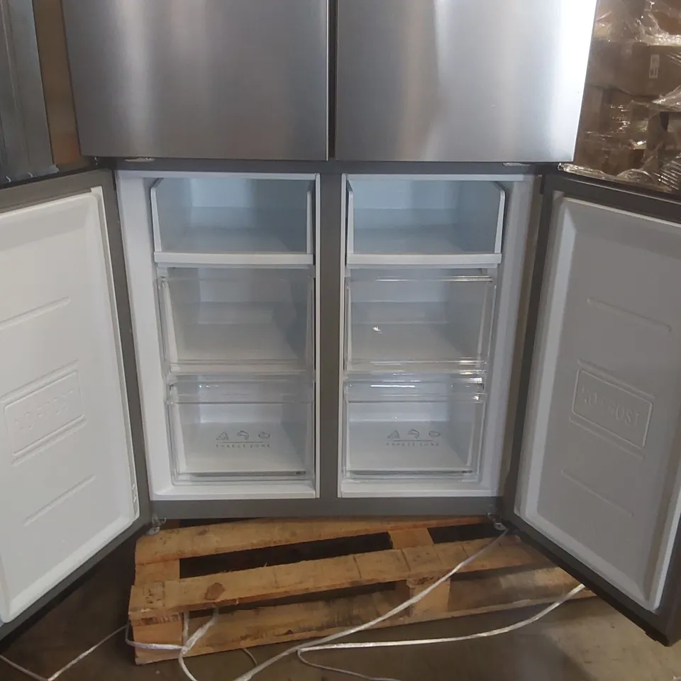 LOGIK L4D83X25 FRIDGE FREEZER - INOX