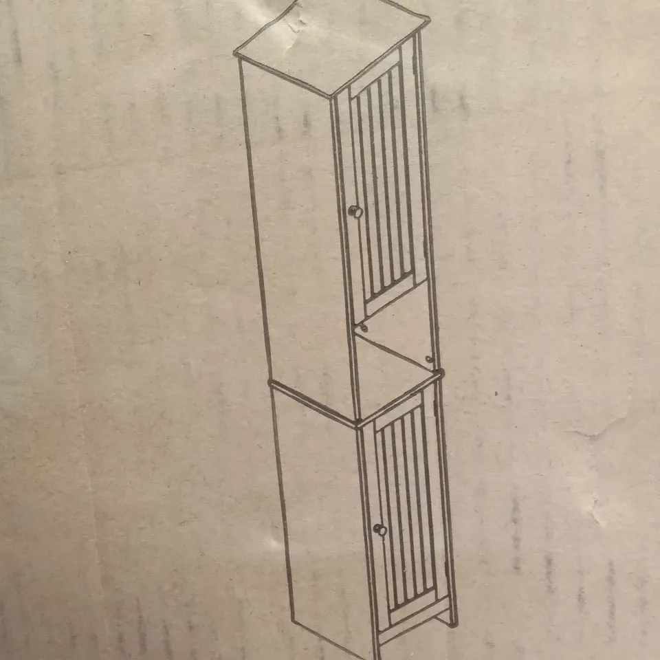 BOXED 32×170CM FREE STANDING  TALL BATHROOM CABINET 