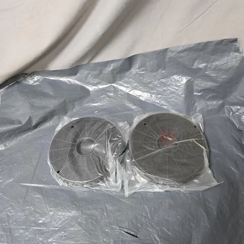 2 X CARBON CHARCOAL FILTER 18CM, BOXED