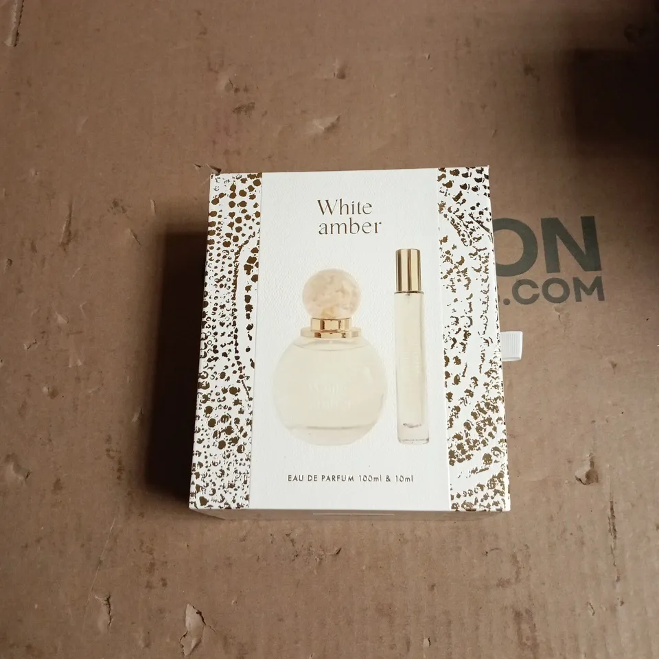 WHITE AMBER EAU DE PARFUM GIFT SET – 100ML & 10ML