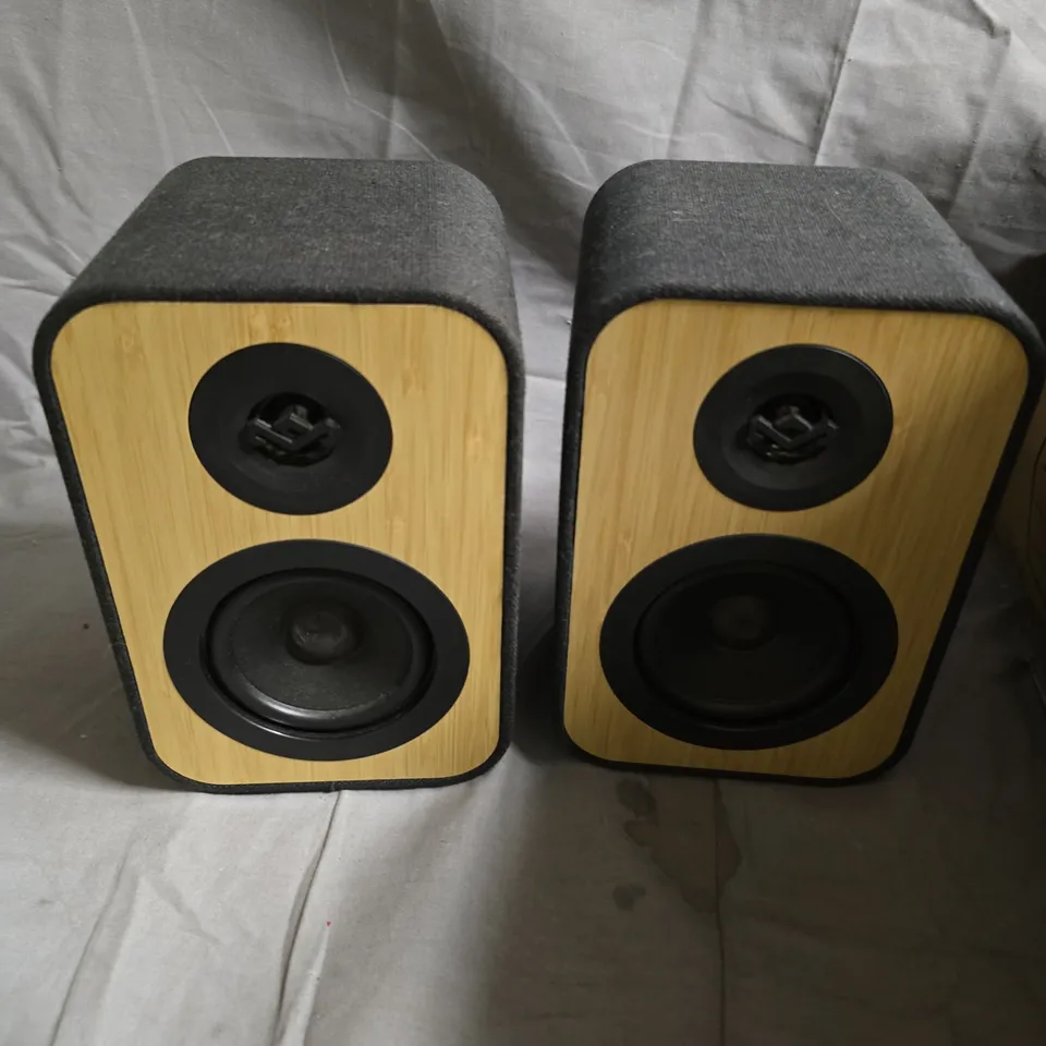 HOUSE OF MARLEY TURNTABLE & SPEAKER DUO SET 