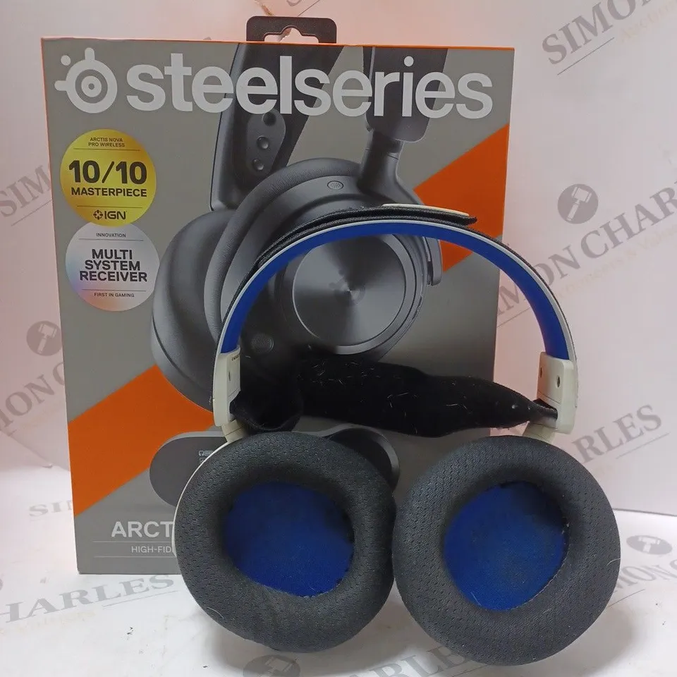 BOXED STEELSERIES ARCTIS NOVA PRO WIRELESS HEADPHONES 