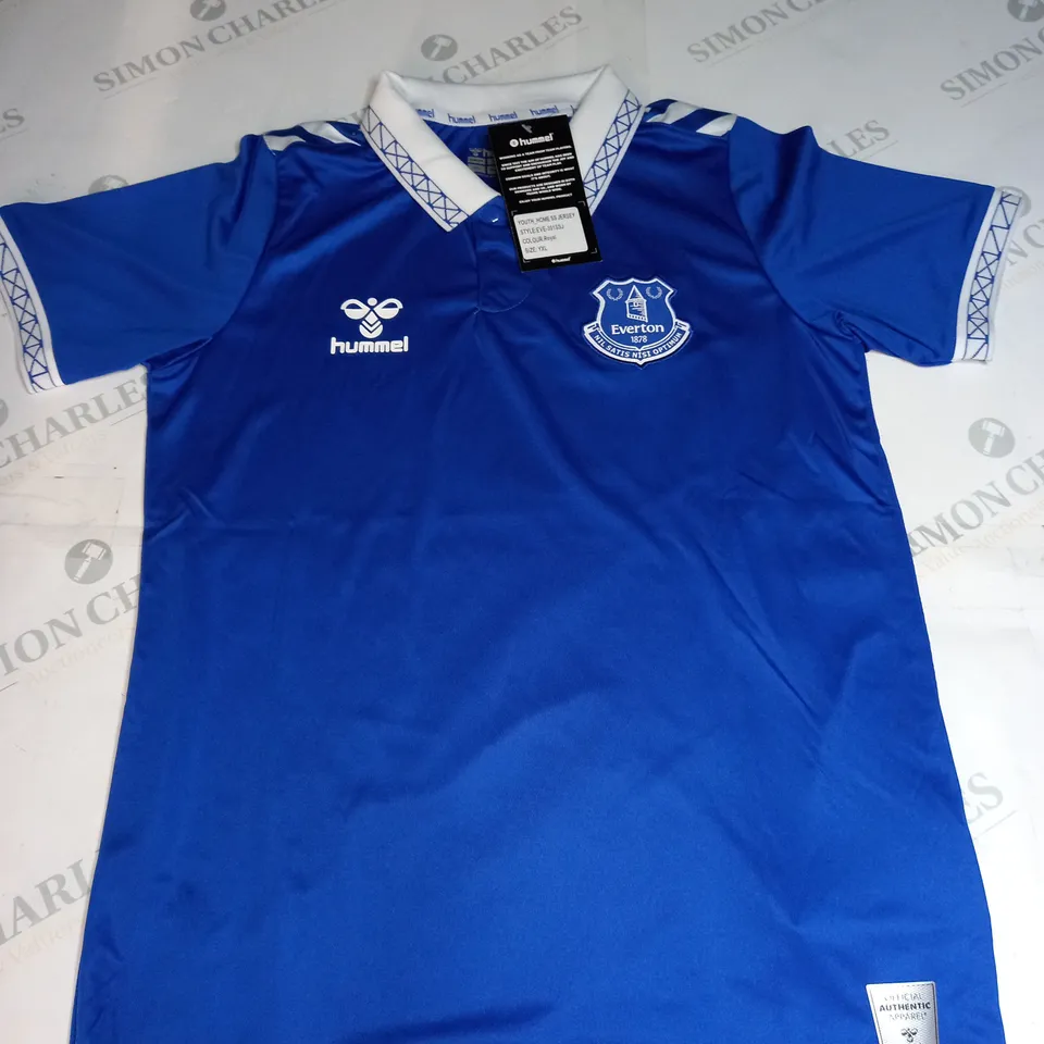 EVERTON FC HOME SHIRT SIZE YOUTH XL