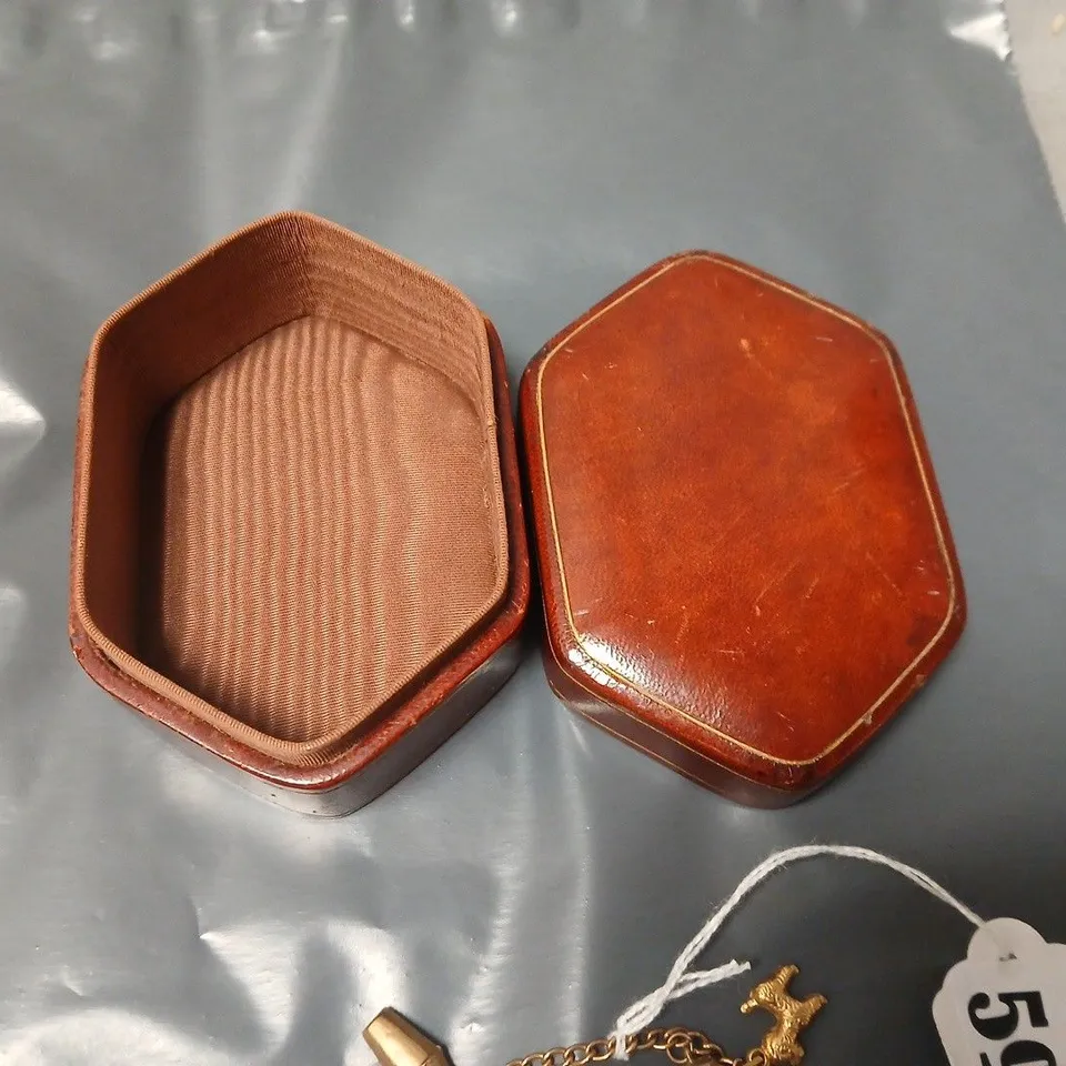 CHARM BRACELET WITH 7 UNIQUE CHARMS - 595 stamp