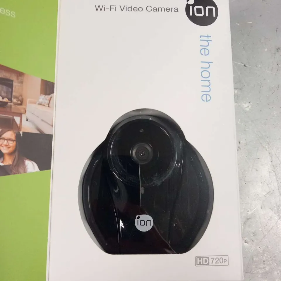 BOXED ION WI-FI VIDEO CAMERA THE HOME HD 720P