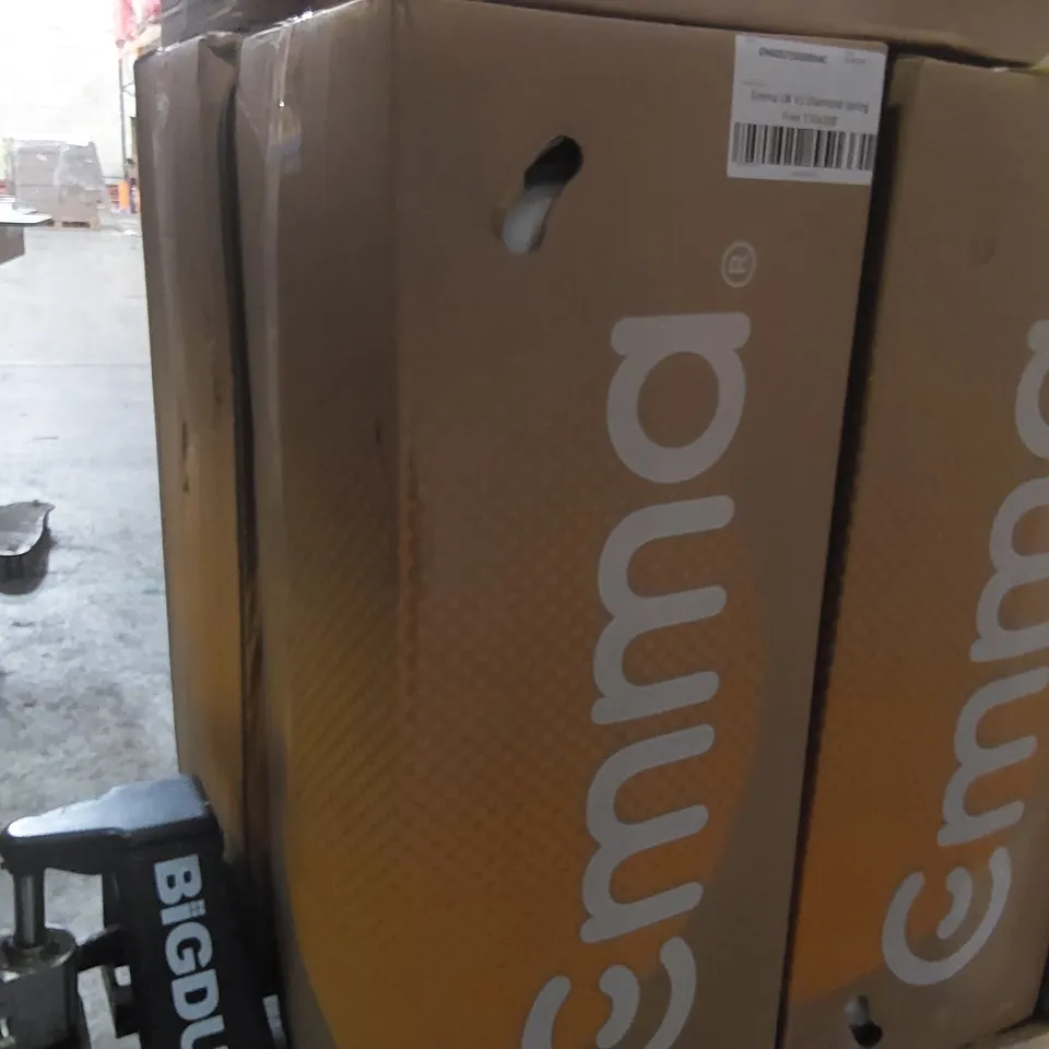 BRAND NEW BOXED EMMA UK V2 DIAMOND SPRING FREE 150 x 200CM KING SIZE MATTRESS 