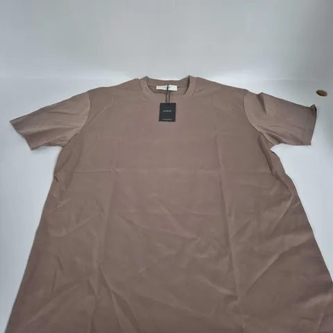 LEGEND MERCERISED T-SHIRT – MOCHA, XL