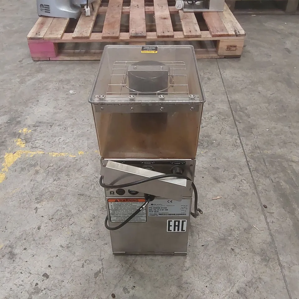 BUNN COMMERCIAL COFFEE GRINDER