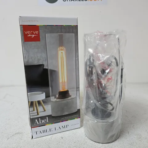 BOXED VERVE DESIGN ABEL TABLE LAMP