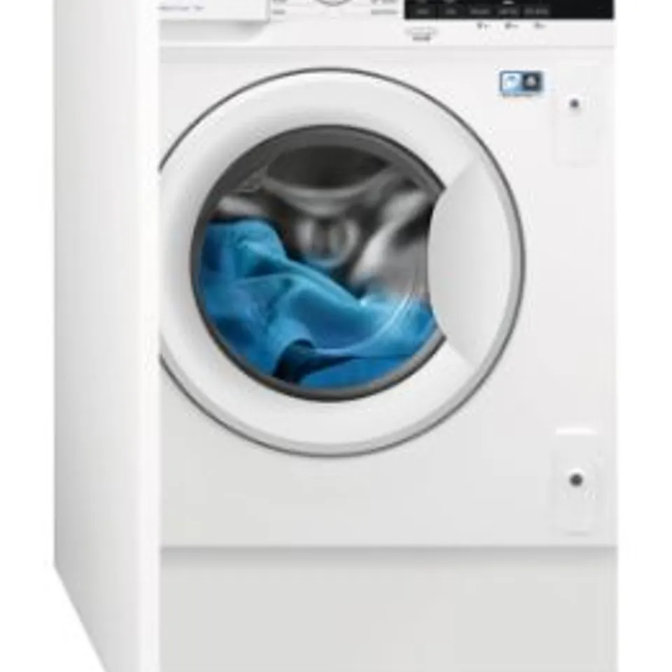 ELECTROLUX INTEGRATED WASHING MACHINE 7KG 1200RPM WHITE MODEL E772F402BI RRP £600