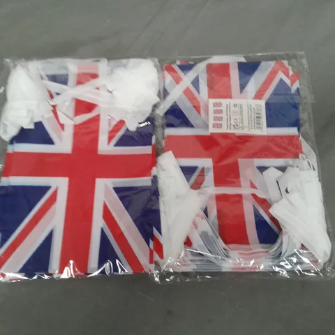 LOT OF APPROXIMATELY 60 PACKS OF UNION JACK BUNTING 